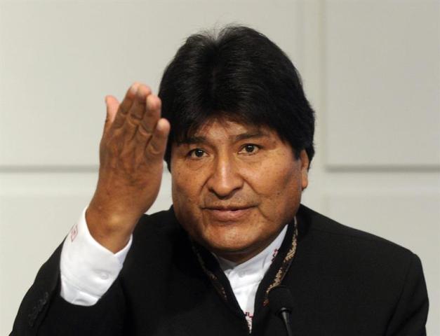 Evo Morales visitó Austria. EFE