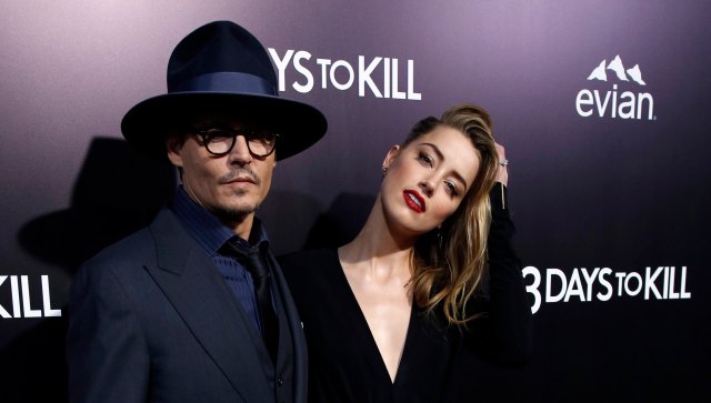 Foto: Amber Heard y el actor Johnny Depp / Reuters