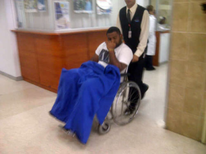Pablo Sandoval fue hospitalizado (Foto)