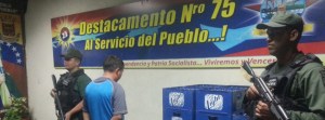 Destacamento 75 detiene a tres hombres por porte ilícito de armas en Puerto La Cruz