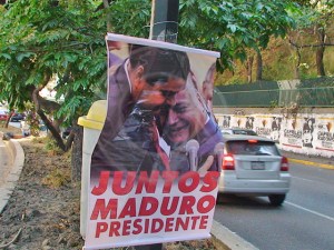 Primer afiche de “Maduro Presidente” (Fotos)