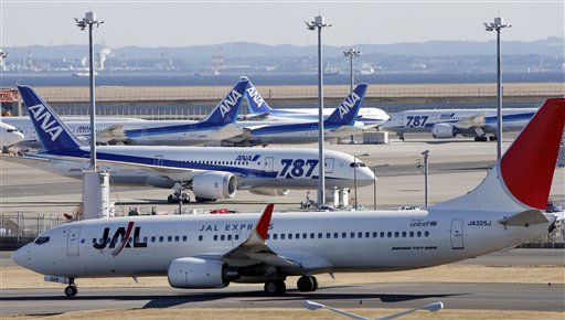 Japón investigará aviones Boeing 787 en EEUU