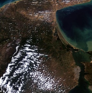Así se ve Maracaibo desde el satélite Miranda (FOTOS)