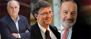 ¿Sabe quiénes son los hombres más ricos del mundo?