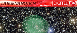 Captan nebulosa parecida a una fantasmal burbuja verde (Foto)