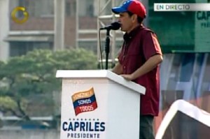 Capriles le da clases de geografía de Venezuela a Maduro (Video)
