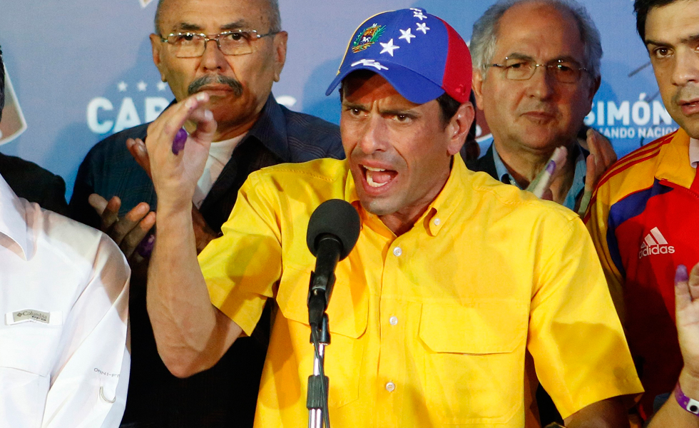 El proceso de reconteo de votos que pide Capriles