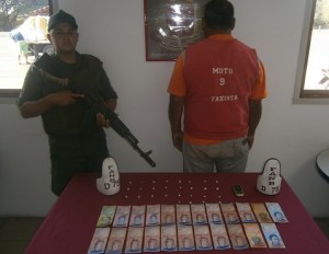 GN detiene a “El Músico” con porciones de droga en Anzoátegui