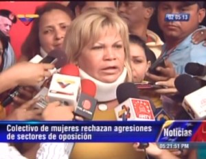 Diputada que mandó al quirófano a María Corina negó ser agresiva