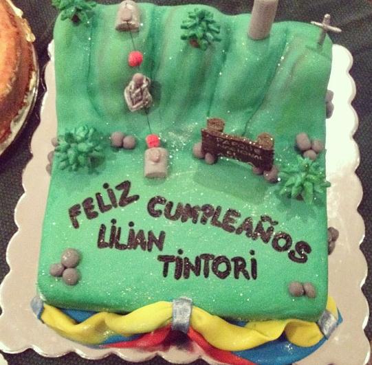 Así fue la torta de Lilian Tintori el día de su cumpleaños (Foto)