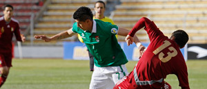 Bolivia y Venezuela empatan a un gol en La Paz