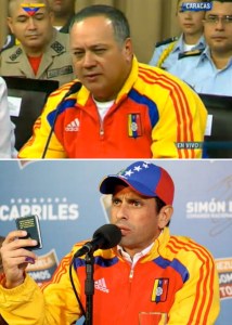 Diosdado se vistió de Capriles