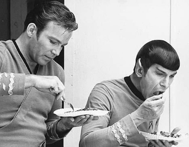 Así merendaban Kirk y Spock (FOTO)