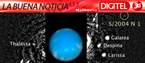 Descubren la luna número 14 de Neptuno en viejas fotos del Hubble