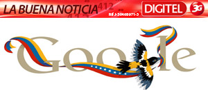 Google le dedica su doodle a la Independencia de Venezuela (Imagen)