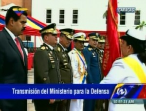 Maduro entregó mando del Ministerio de Defensa y componentes de la Fanb