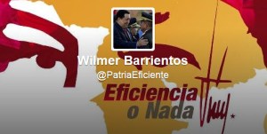 Wilmer Barrientos ya tiene cuenta en Twitter