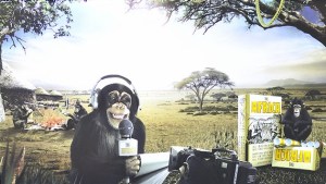 Tachan de ‘racista’ publicidad de tabaco con monos ‘disfrazados’ de periodistas