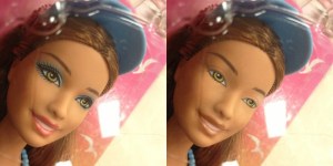 Así se vería Barbie sin maquillaje (Fotos)