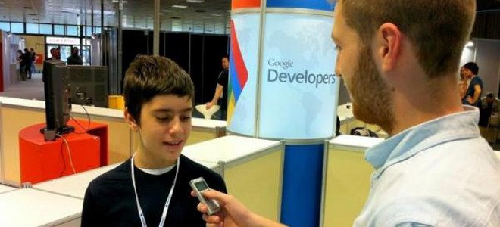 El niño de 12 años que trabajará como programador en Google (Foto)