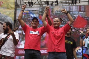 Rodríguez y Villegas realizarán el cierre de campaña este jueves en la plaza Diego Ibarra