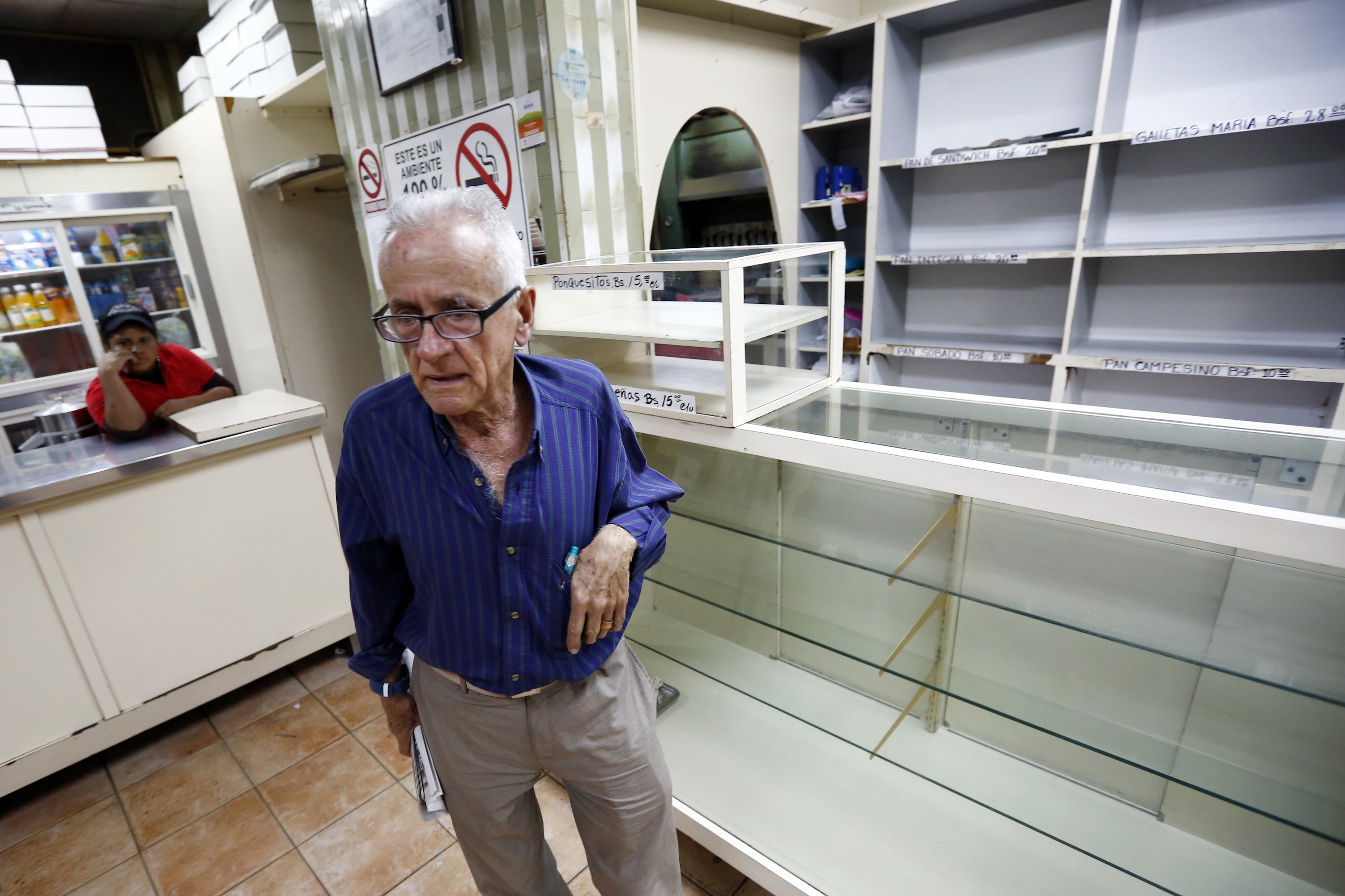 En Caracas escasea hasta el pan