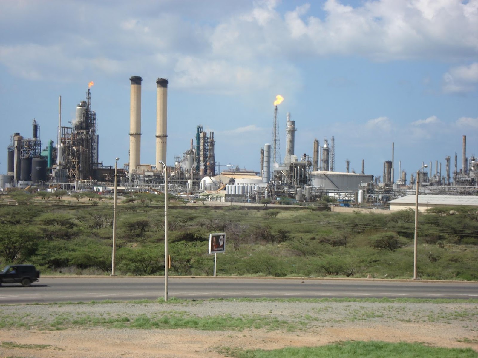 Refinería de Amuay opera a 34% de capacidad
