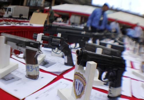 Inutilizan más de 120 armas de fuego incautadas en Trujillo
