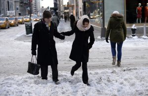 Nueva York activó el Código Azul a causa del frío extremo