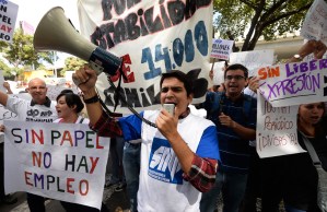 La prensa venezolana vive su momento más dramático, denuncia la SIP