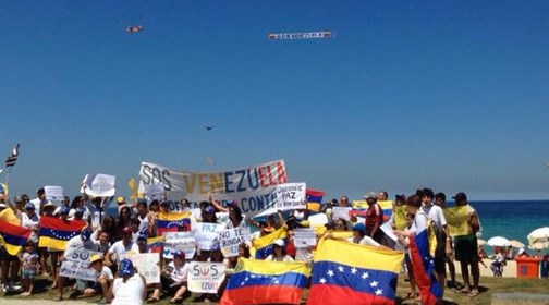 Desde el cielo, Brasil apoya a Venezuela (Fotos)