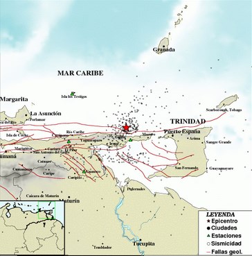 Funvisis reportó sismo al norte de Güiria