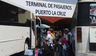 Terminal de Puerto la Cruz reportó 70% menos de arribos en Carnaval