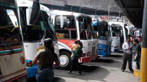 Flujo de pasajeros en Táchira disminuyó 50%