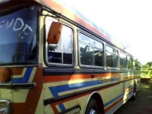 Lo asesinan dentro de un autobús en la carretera Panamericana