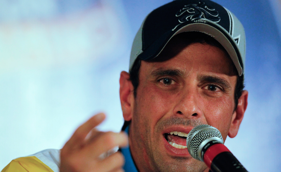 Capriles califica de errática la actuación del Gobierno contra la violencia