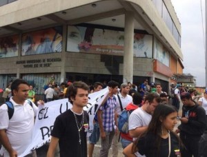 Estudiantes toman las calles en Barquisimeto (Foto)