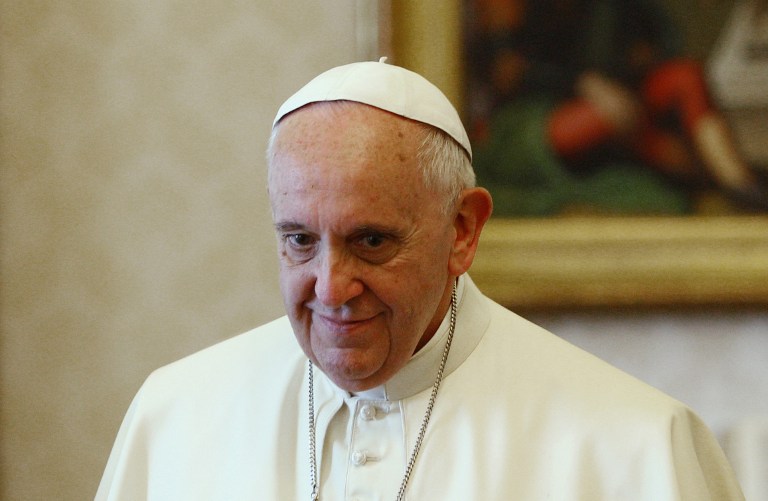 Reapareció el Papa Francisco