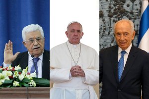 Papa Francisco, Peres y Abas en el Vaticano: Una simbólica oración por la paz del Medio Oriente