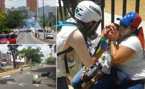 Con gases y perdigones dispersan marcha en Valencia: Al menos 20 heridos