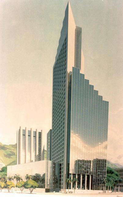 Impresionante: La maqueta original del Centro Financiero Confinanzas (Torre de David)