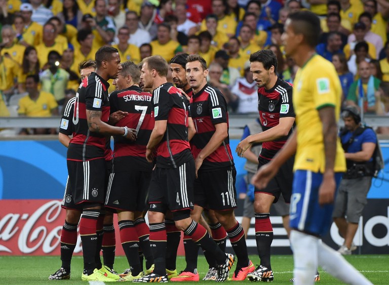 #MundialBrasil2014 Semifinal: “Mineirazo” en Belo Horizonte, Alemania vapulea 7-1 a Brasil