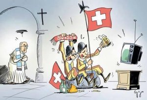 La broma del Vaticano: Francisco vs. La Guardia Suiza
