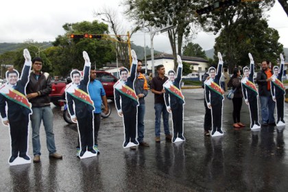 Protestaron en Táchira para exigir la liberación de Ceballos