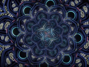 Animación psicodélica: El desenvolvimiento de la flor cósmica