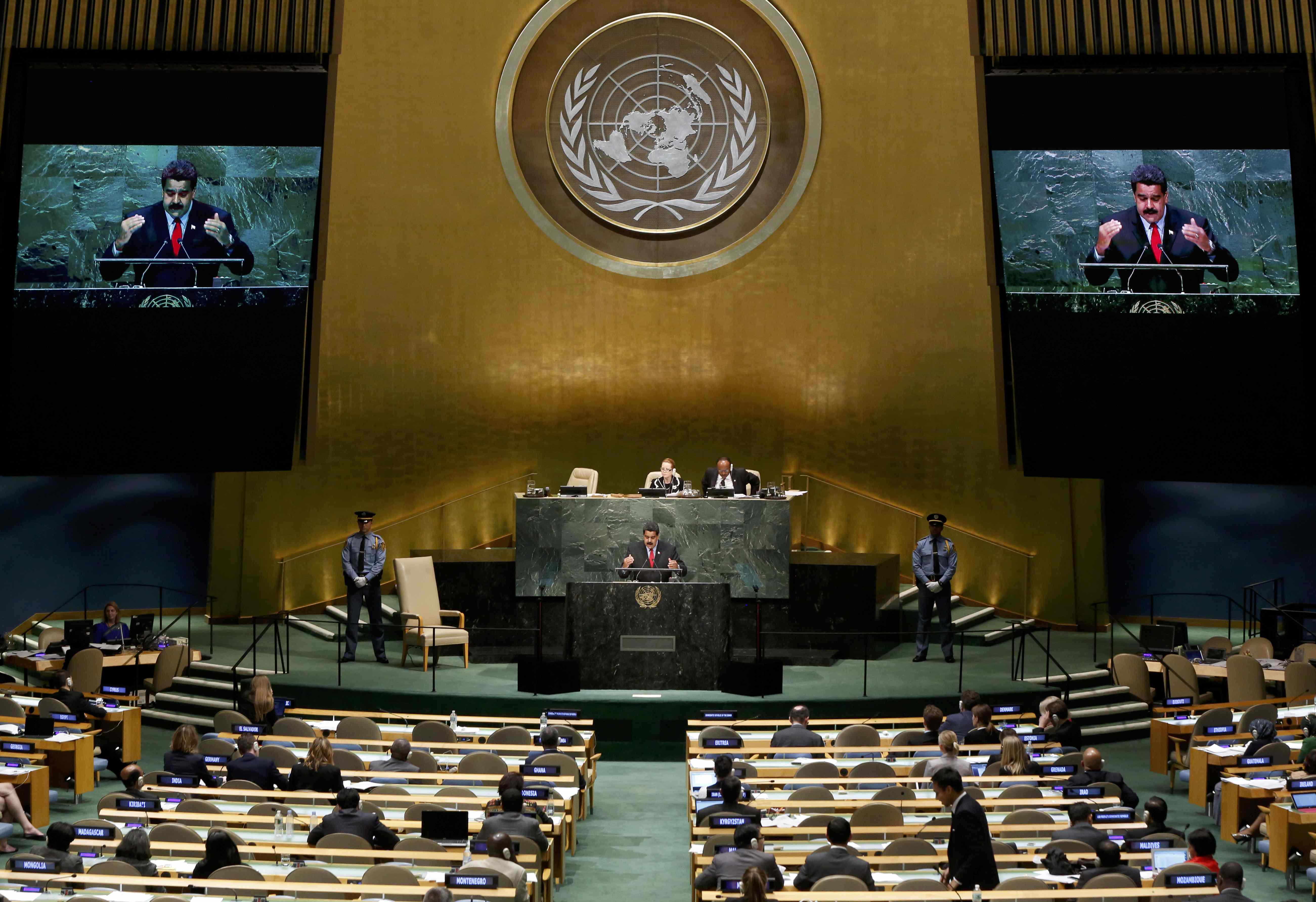 Y la peor convocatoria de la ONU es para… ¡Venezuela! (con Nicolás de presidente)