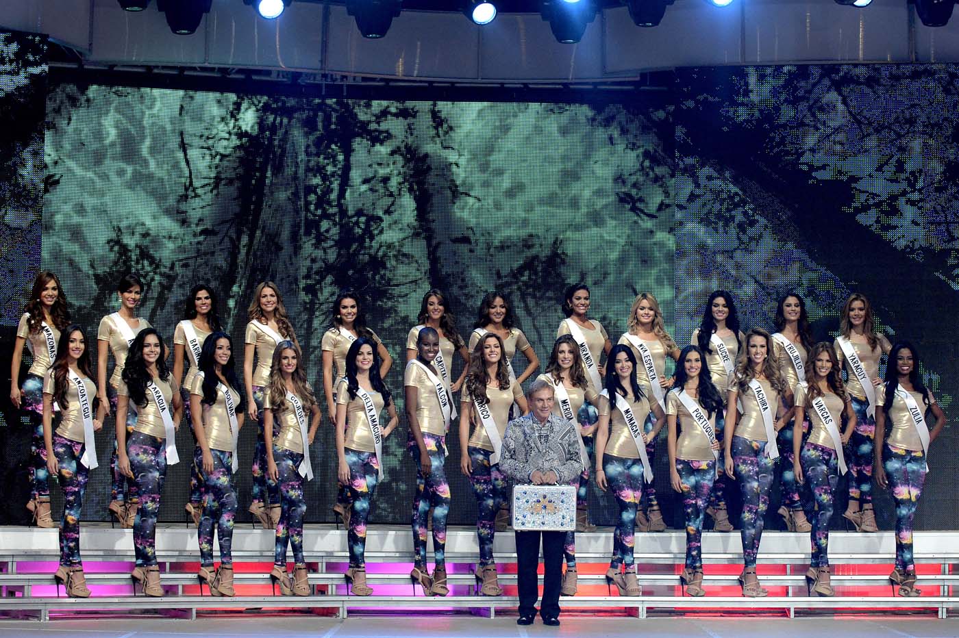 Así fue el ensayo general del Miss Venezuela (Fotos)