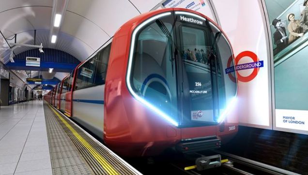 Así serán los futuristas vagones del metro de Londres (Fotos)