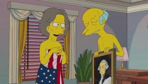 Esta será la amante de Mr. Burns en Los Simpons