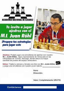 Por todo lo alto regresa el ajedrez a Sabana Grande